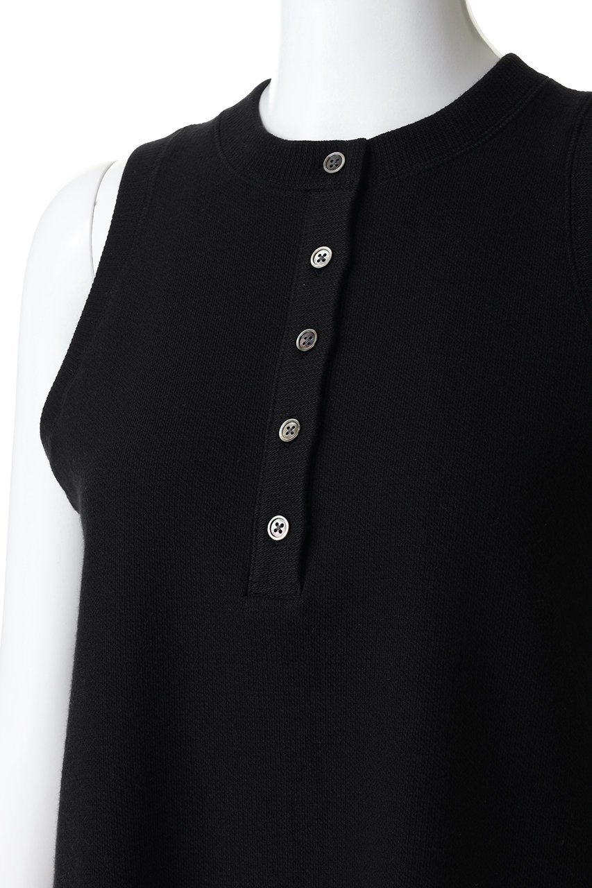 【サクラ/SACRA】のダブルフェイスコットンノースリーブワンピース 人気、トレンドファッション・服の通販 founy(ファニー) 　ファッション　Fashion　レディースファッション　Fashion for Women　ワンピース　Dresses　チュニック　Tunic Tops & Dresses　アメリカン　American Style　スリーブ　Sleeve, Long Sleeve / Short Sleeve　ダブル　Double, Double-Breasted　チュニック　Tunic, Long Top　デコルテ　Décolleté, Neckline　フェイス　Face, Facial Design　ロング　Long, Long-Length　other-5|ID: prp329100004902211 ipo3291000000036685915