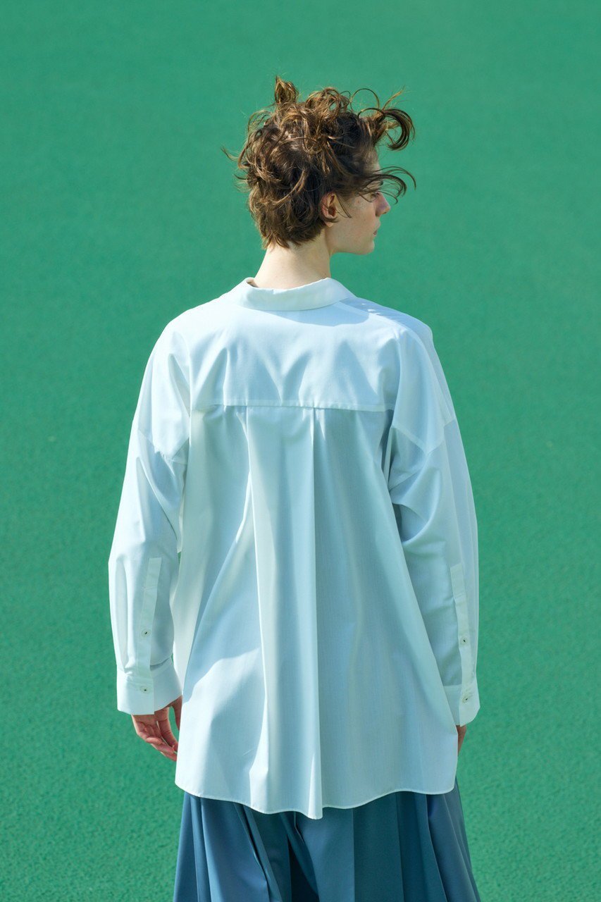 【ナゴンスタンス/nagonstans】のlayered‐front shirt 人気、トレンドファッション・服の通販 founy(ファニー) 　ファッション　Fashion　レディースファッション　Fashion for Women　トップス・カットソー　Cut & Sew Tops　シャツ・ブラウス・オフィスカジュアル　Elegant Blouses & Button-Ups　ロングTシャツ・Tシャツ　Longline T-Shirts & Tees　スリーブ　Sleeve, Long Sleeve / Short Sleeve　ブロード　Broadcloth, Fine Cotton　ロング　Long, Long-Length　other-8|ID: prp329100004902218 ipo3291000000036685977