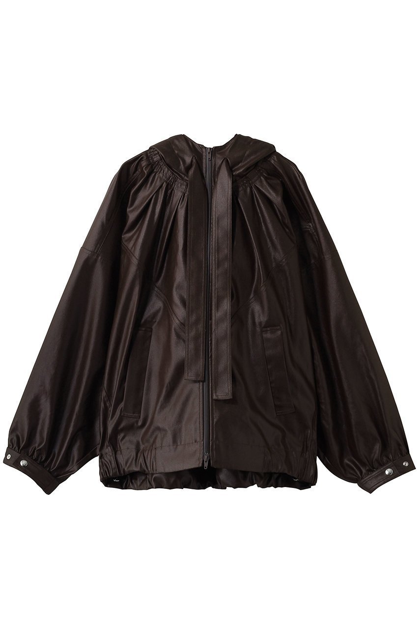 【スタニングルアー/STUNNING LURE】のrボリュームギャザーフーディー インテリア・キッズ・メンズ・レディースファッション・服の通販 founy(ファニー) ファッション Fashion レディースファッション Fashion for Women トップス・カットソー Cut & Sew Tops シャツ・ブラウス・オフィスカジュアル Elegant Blouses & Button-Ups レディースパーカー・カジュアルフーディー Casual Hoodies & Sweatshirts ロングTシャツ・Tシャツ Longline T-Shirts & Tees スウェット・クルーネックトップス Sweatshirts & Crewnecks / Relaxed Fit Sweat Tops カットソー・ベーシックTシャツ Cut-and-Sewn Tops / Stretch Tees & Basics ギャザー Gathered, Ruffled ジョーゼット Georgette, Semi-Sheer Fabric ブルゾン Blouson, Bomber Jacket ヴィンテージ Vintage Style ダークブラウン|ID: prp329100004902222 ipo3291000000036686004