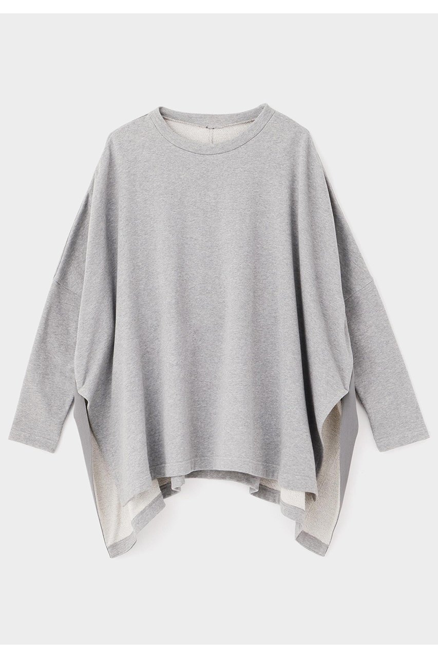 【ル フィル/LE PHIL】の《LE PHIL SPORTS》ミニ裏毛サイドリブプルオーバー インテリア・キッズ・メンズ・レディースファッション・服の通販 founy(ファニー) ファッション Fashion レディースファッション Fashion for Women トップス・カットソー Cut & Sew Tops シャツ・ブラウス・オフィスカジュアル Elegant Blouses & Button-Ups ロングTシャツ・Tシャツ Longline T-Shirts & Tees カジュアルプルオーバー・ニットトップス Pullovers & Knit Tops / Casual Pullovers カットソー・ベーシックTシャツ Cut-and-Sewn Tops / Stretch Tees & Basics コンビ Combo, Combination Style シンプル Simple, Minimal スタンダード Standard, Basic スポーティ Sporty, Casual Athletic スリーブ Sleeve, Long Sleeve / Short Sleeve デニム Denim, Jeans Material バランス Balance, Style Balance パターン Pattern, Design Print フォルム Silhouette, Form ロング Long, Long-Length グレー|ID: prp329100004902233 ipo3291000000036686244