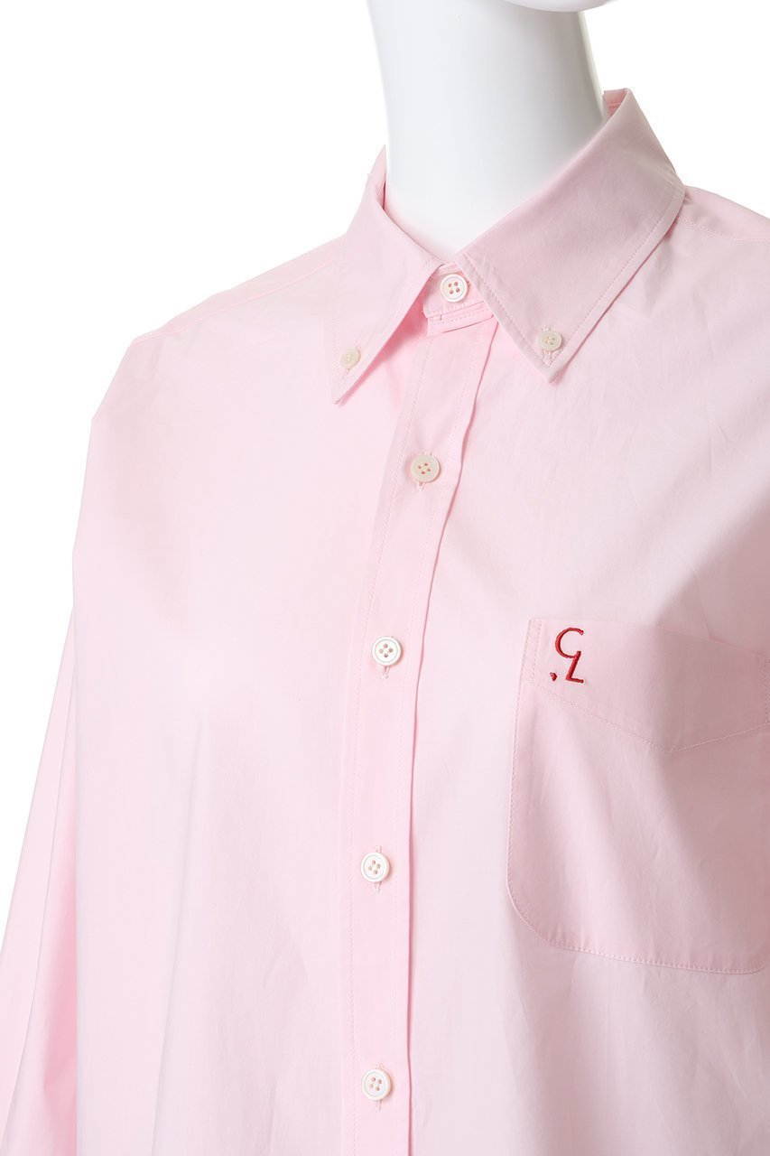 【クラネ/CLANE】のLOGO BUTTON-DOWN BASIC SHIRTS シャツ/ブラウス 人気、トレンドファッション・服の通販 founy(ファニー) 　ファッション　Fashion　レディースファッション　Fashion for Women　トップス・カットソー　Cut & Sew Tops　シャツ・ブラウス・オフィスカジュアル　Elegant Blouses & Button-Ups　ショルダー　Shoulder, Shoulder Strap　スリーブ　Sleeve, Long Sleeve / Short Sleeve　ロング　Long, Long-Length　other-5|ID: prp329100004902240 ipo3291000000036686317