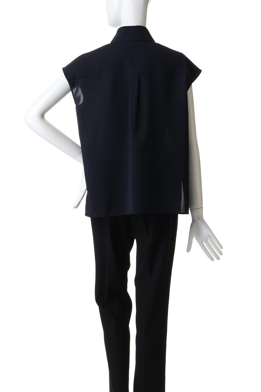 【エムダブリュー/MW】のトリアセテート(D) スリーブレス ブラウス 人気、トレンドファッション・服の通販 founy(ファニー) 　ファッション　Fashion　レディースファッション　Fashion for Women　トップス・カットソー　Cut & Sew Tops　キャミソール&ノースリーブ　Camisoles & Sleeveless Tops　シャツ・ブラウス・オフィスカジュアル　Elegant Blouses & Button-Ups　イレギュラー　Irregular Design　インナー　Innerwear　ジャケット　Jacket, Outerwear　スリーブ　Sleeve, Long Sleeve / Short Sleeve　ノースリーブ　Sleeveless, No-Sleeve　ボトム　Bottoms, Lower Wear　モダン　Modern, Contemporary　リュクス　Luxury, Elegant, High-End, Chic　エレガント 上品　Elegant　夏　Summer　定番　Standard, Basic Item　新作・新入荷　New Arrivals / New In　other-4|ID: prp329100004902244 ipo3291000000036686352