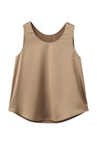 【アルアバイル/allureville】のサテンタンクブラウス キャメル|ID: prp329100004902248 ipo3291000000037029124