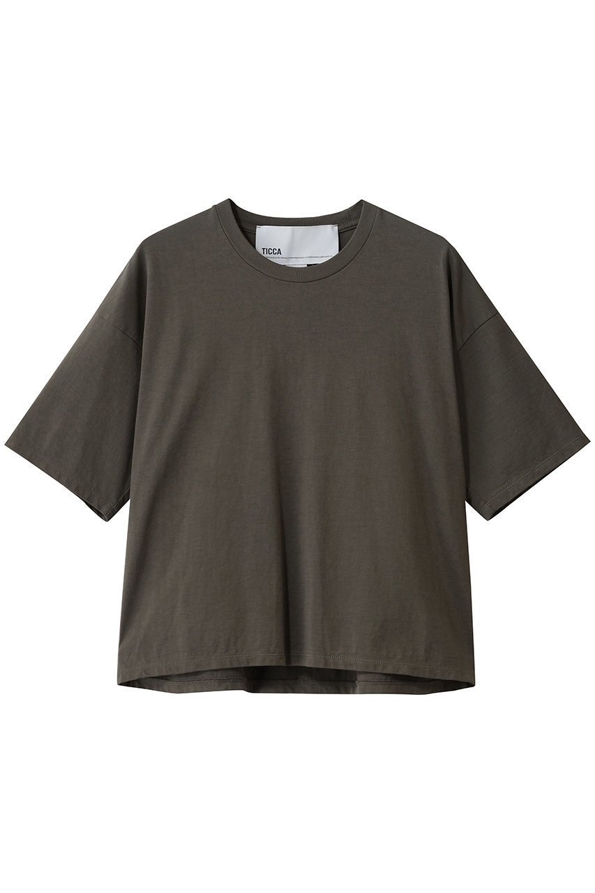 【ティッカ/TICCA】のエンブロイダリースクエアTシャツ インテリア・キッズ・メンズ・レディースファッション・服の通販 founy(ファニー) ファッション Fashion レディースファッション Fashion for Women トップス・カットソー Cut & Sew Tops シャツ・ブラウス・オフィスカジュアル Elegant Blouses & Button-Ups ロングTシャツ・Tシャツ Longline T-Shirts & Tees カットソー・ベーシックTシャツ Cut-and-Sewn Tops / Stretch Tees & Basics ショート Short, Short Length シンプル Simple, Minimal スクエア Square, Square Shape スリーブ Sleeve, Long Sleeve / Short Sleeve バランス Balance, Style Balance マキシ Maxi, Full Length ロング Long, Long-Length 定番 Standard, Basic Item カーキ|ID: prp329100004902264 ipo3291000000036686529