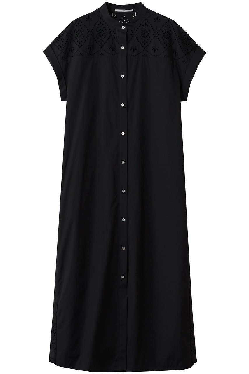 【ティッカ/TICCA】のレースフレンチワンピース インテリア・キッズ・メンズ・レディースファッション・服の通販 founy(ファニー) ファッション Fashion レディースファッション Fashion for Women ワンピース Dresses チュニック Tunic Tops & Dresses アクセサリー Fashion Accessories チュニック Tunic, Long Top モダン Modern, Contemporary レース Lace, Lace Fabric ロング Long, Long-Length エレガント 上品 Elegant ブラック|ID: prp329100004902265 ipo3291000000036686538