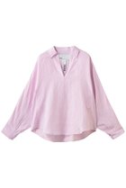 【ティッカ/TICCA】のリネンスキッパーシャツ 人気、トレンドファッション・服の通販 founy(ファニー) ファッション Fashion レディースファッション Fashion for Women トップス・カットソー Cut & Sew Tops シャツ・ブラウス・オフィスカジュアル Elegant Blouses & Button-Ups エレガント 上品 Elegant スキッパー Skipper, Open Collar スリーブ Sleeve, Long Sleeve / Short Sleeve フィット Fit, Slim Fit リネン Linen, Linen Fabric リラックス Relax, Relaxed Fit ロング Long, Long-Length 夏 Summer thumbnail ベイビーピンク|ID: prp329100004902271 ipo3291000000036686606