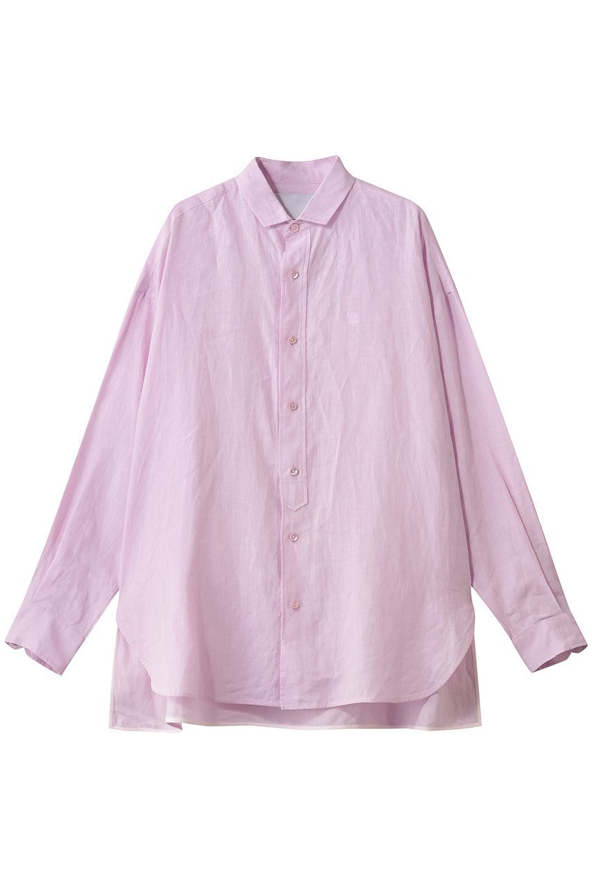 【ティッカ/TICCA】の【UNISEX】リネンスクエアビッグシャツ インテリア・キッズ・メンズ・レディースファッション・服の通販 founy(ファニー) ファッション Fashion レディースファッション Fashion for Women トップス・カットソー Cut & Sew Tops シャツ・ブラウス・オフィスカジュアル Elegant Blouses & Button-Ups ユニセックス Unisex, Genderless スリーブ Sleeve, Long Sleeve / Short Sleeve バランス Balance, Style Balance ビッグ Big, Oversized リネン Linen, Linen Fabric リラックス Relax, Relaxed Fit ロング Long, Long-Length 羽織 Haori, Light Jacket ベイビーピンク|ID: prp329100004902272 ipo3291000000036686618