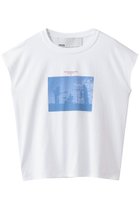 【ティッカ/TICCA】のRadio velvetフレンチTシャツ 人気、トレンドファッション・服の通販 founy(ファニー) ファッション Fashion レディースファッション Fashion for Women トップス・カットソー Cut & Sew Tops シャツ・ブラウス・オフィスカジュアル Elegant Blouses & Button-Ups ロングTシャツ・Tシャツ Longline T-Shirts & Tees カットソー・ベーシックTシャツ Cut-and-Sewn Tops / Stretch Tees & Basics カッティング Cutting Detail ショート Short, Short Length シンプル Simple, Minimal スリーブ Sleeve, Long Sleeve / Short Sleeve フレンチ French, French Style フロント Front, Front Design プリント Print, Printed Pattern thumbnail ホワイト|ID: prp329100004902274 ipo3291000000036686635
