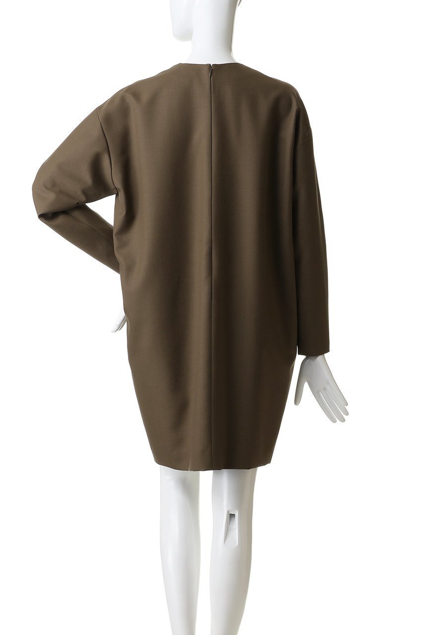 【マディソンブルー/MADISONBLUE】のCREW NECK L/S DRESS W/M クルーネックドレス 人気、トレンドファッション・服の通販 founy(ファニー) ファッション Fashion レディースファッション Fashion for Women ワンピース Dresses フォーマル・パーティードレス・結婚式用ドレス Elegant & Casual Dresses チュニック Tunic Tops & Dresses なめらか Smooth, Silky Texture シンプル Simple, Minimal チュニック Tunic, Long Top ドレス Dress, One-Piece ポケット Pocket, Pocket Detail 夏 Summer other-4|ID: prp329100004902279 ipo3291000000036712621