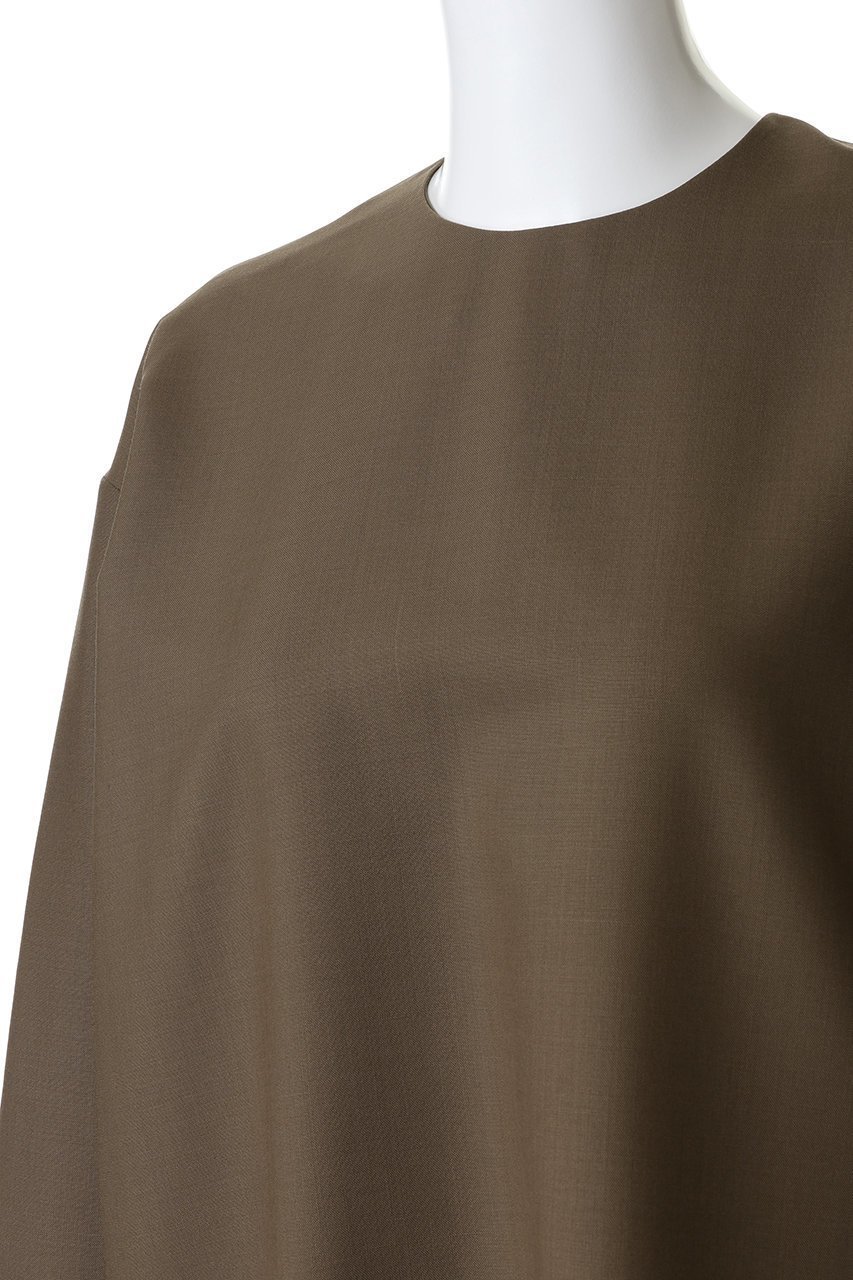 【マディソンブルー/MADISONBLUE】のCREW NECK L/S DRESS W/M クルーネックドレス 人気、トレンドファッション・服の通販 founy(ファニー) ファッション Fashion レディースファッション Fashion for Women ワンピース Dresses フォーマル・パーティードレス・結婚式用ドレス Elegant & Casual Dresses チュニック Tunic Tops & Dresses なめらか Smooth, Silky Texture シンプル Simple, Minimal チュニック Tunic, Long Top ドレス Dress, One-Piece ポケット Pocket, Pocket Detail 夏 Summer other-5|ID: prp329100004902279 ipo3291000000036712623