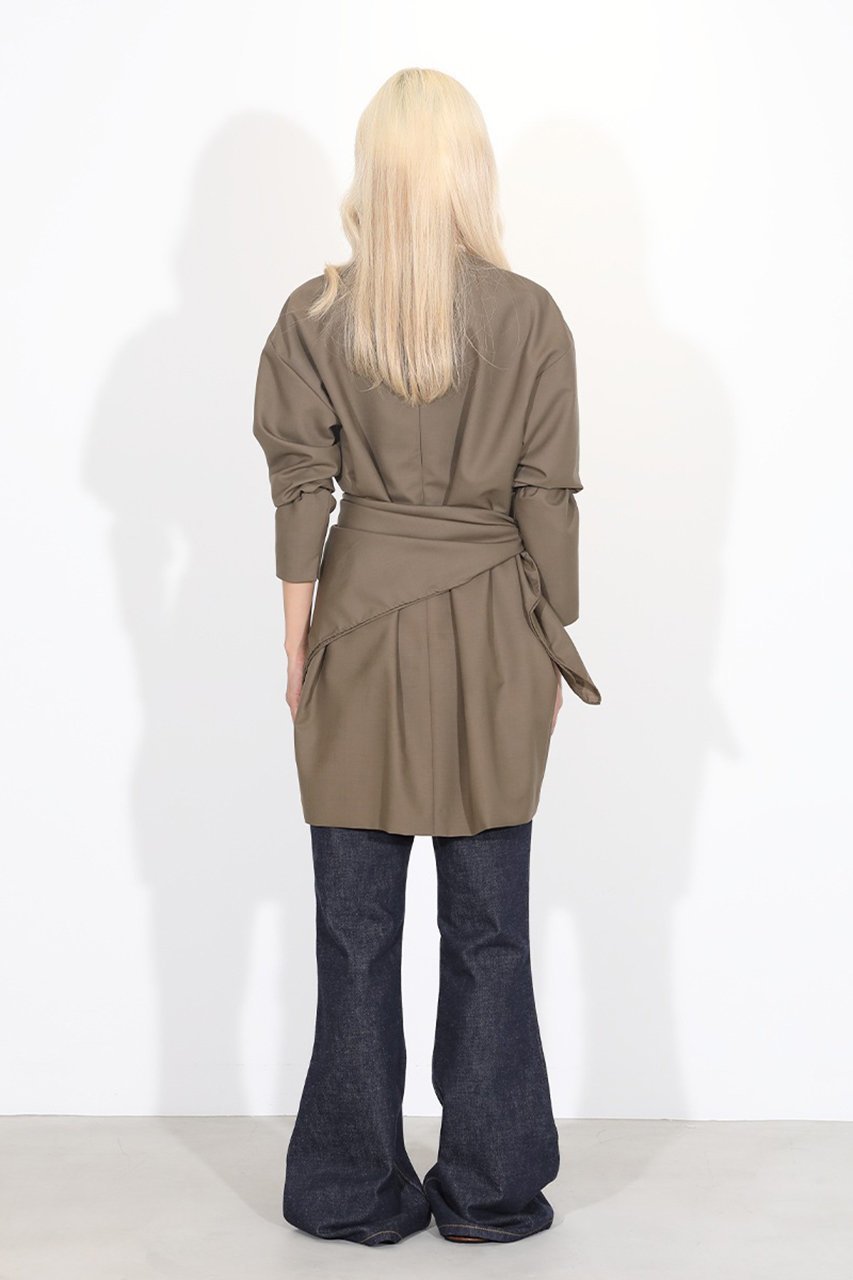 【マディソンブルー/MADISONBLUE】のCREW NECK L/S DRESS W/M クルーネックドレス 人気、トレンドファッション・服の通販 founy(ファニー) ファッション Fashion レディースファッション Fashion for Women ワンピース Dresses フォーマル・パーティードレス・結婚式用ドレス Elegant & Casual Dresses チュニック Tunic Tops & Dresses なめらか Smooth, Silky Texture シンプル Simple, Minimal チュニック Tunic, Long Top ドレス Dress, One-Piece ポケット Pocket, Pocket Detail 夏 Summer other-7|ID: prp329100004902279 ipo3291000000036712626