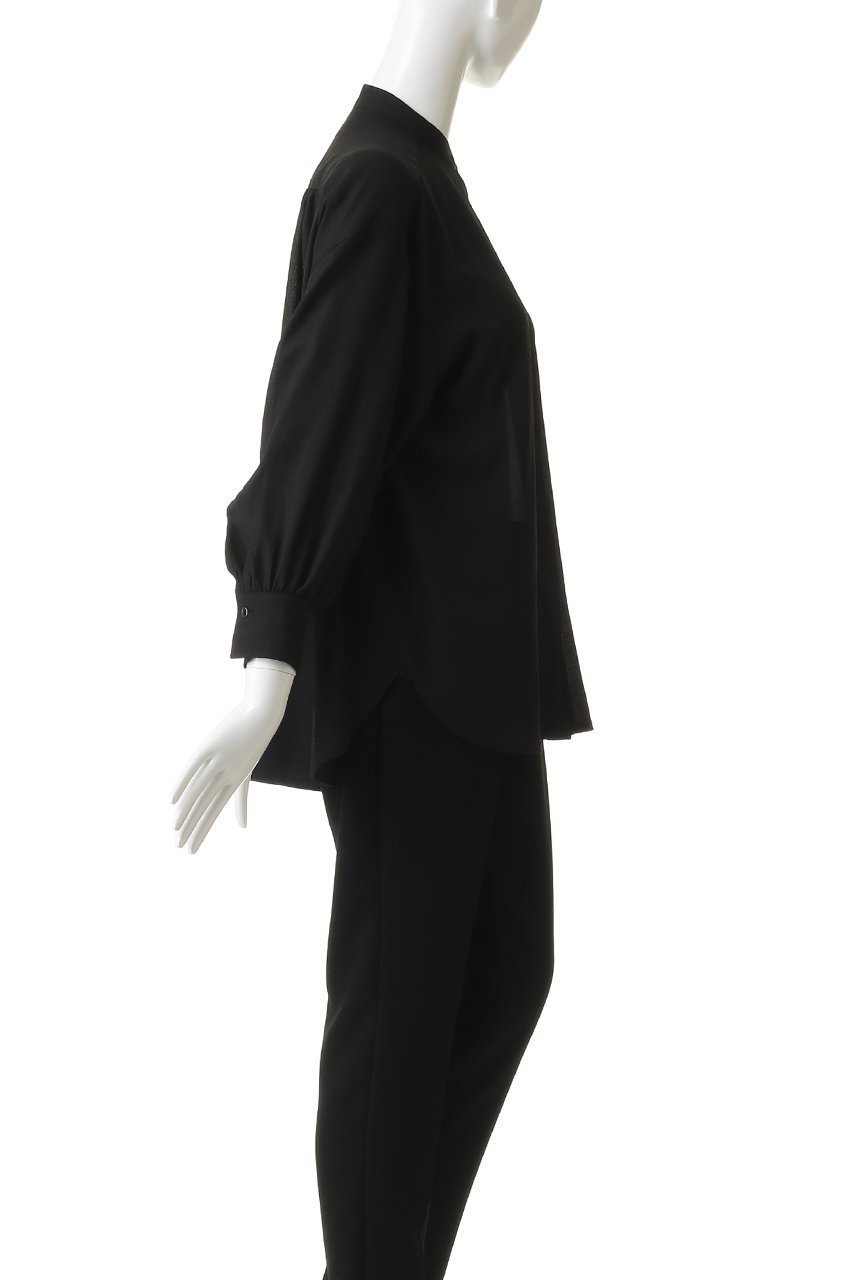 【フローレント/FLORENT】のリネンライクツイル バンドカラーシャツ 人気、トレンドファッション・服の通販 founy(ファニー) 　ファッション　Fashion　レディースファッション　Fashion for Women　トップス・カットソー　Cut & Sew Tops　シャツ・ブラウス・オフィスカジュアル　Elegant Blouses & Button-Ups　スリーブ　Sleeve, Long Sleeve / Short Sleeve　ドレープ　Drape, Draping Fabric　ファブリック　Fabric, Textile　ロング　Long, Long-Length　エレガント 上品　Elegant　新作・新入荷　New Arrivals / New In　ビジネス 仕事 通勤　Business / Work / Commuting　other-3|ID: prp329100004902280 ipo3291000000036686731