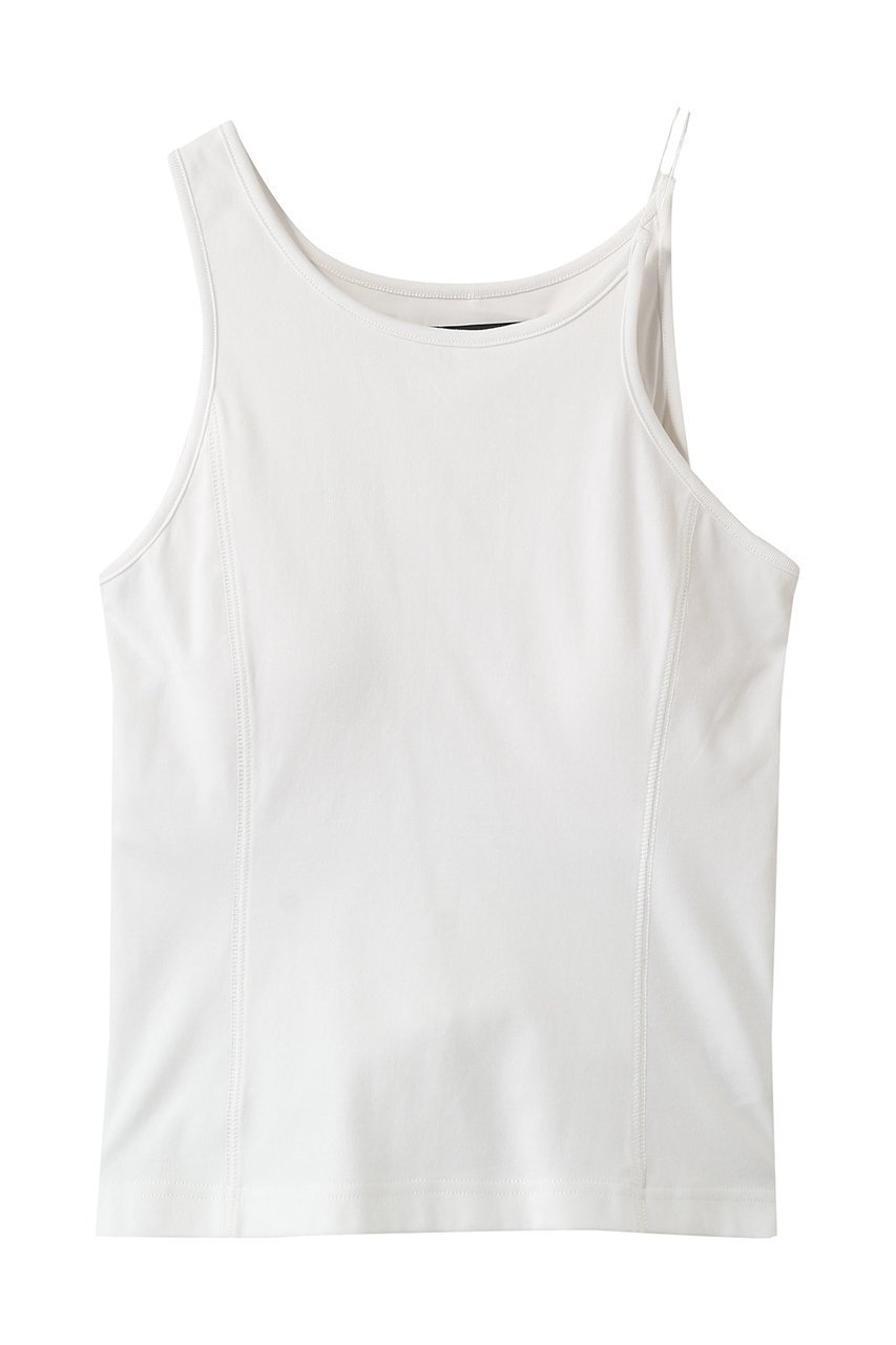 【メゾンスペシャル/MAISON SPECIAL】のClear Wire Tank/クリアワイヤータンク インテリア・キッズ・メンズ・レディースファッション・服の通販 founy(ファニー) ファッション Fashion レディースファッション Fashion for Women トップス・カットソー Cut & Sew Tops キャミソール&ノースリーブ Camisoles & Sleeveless Tops シャツ・ブラウス・オフィスカジュアル Elegant Blouses & Button-Ups ロングTシャツ・Tシャツ Longline T-Shirts & Tees カットソー・ベーシックTシャツ Cut-and-Sewn Tops / Stretch Tees & Basics アシンメトリー Asymmetrical Style インナー Innerwear キャミソール Camisole, Spaghetti Strap Top ジャケット Jacket, Outerwear タンク Tank Top, Sleeveless Top WHT(ホワイト)|ID: prp329100004902286 ipo3291000000036686797