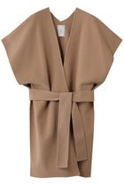 【ジェイドット/j.】のウールリバーストール風ジレコート 人気、トレンドファッション・服の通販 founy(ファニー) ファッション Fashion レディースファッション Fashion for Women アウター Coat / Outerwear Collection コート・ロングコート・ピーコート Long Coats, Peacoats & More ショート Short, Short Length ミドル Middle Length, Mid Height thumbnail ベージュ|ID: prp329100004902318 ipo3291000000036687127