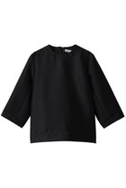 【ジェイドット/j.】のオクタダブルクロスバックコクーンブラウス ブラック|ID: prp329100004902339 ipo3291000000036687332