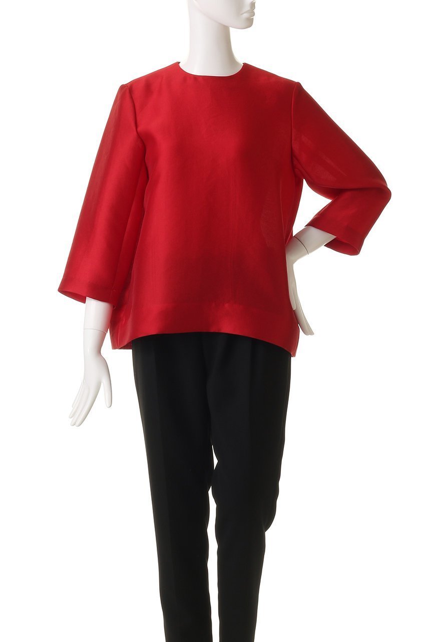 【ジェイドット/j.】のオクタダブルクロスバックコクーンブラウス 人気、トレンドファッション・服の通販 founy(ファニー) 　ファッション　Fashion　レディースファッション　Fashion for Women　トップス・カットソー　Cut & Sew Tops　シャツ・ブラウス・オフィスカジュアル　Elegant Blouses & Button-Ups　バッグ　Bags　シンプル　Simple, Minimal　スリーブ　Sleeve, Long Sleeve / Short Sleeve　パーティ　Party, Party Style　フォルム　Silhouette, Form　ロング　Long, Long-Length　other-2|ID: prp329100004902339 ipo3291000000036687333