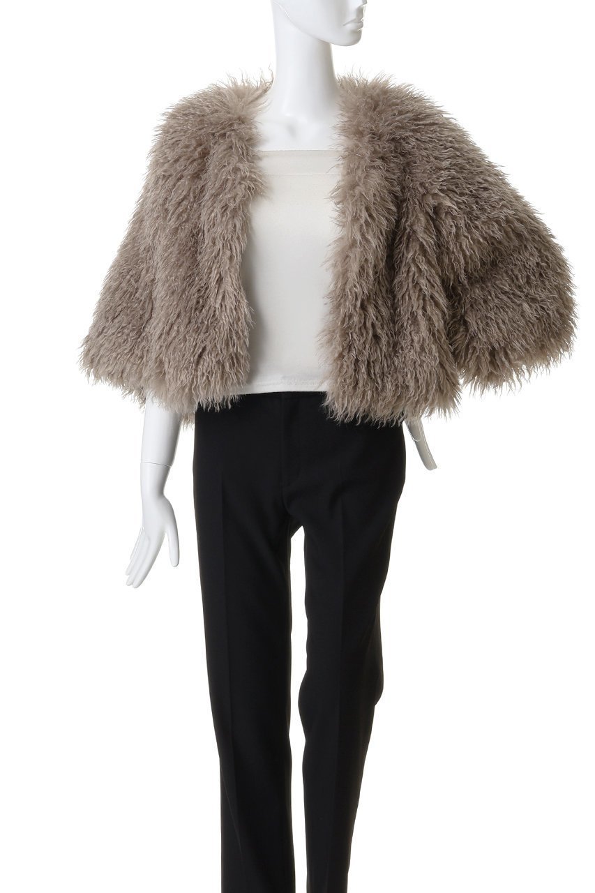 【スリー ドッツ/three dots】のウェイビーファー ジャケット 人気、トレンドファッション・服の通販 founy(ファニー) 　ファッション　Fashion　レディースファッション　Fashion for Women　アウター　Coat / Outerwear Collection　レディースジャケット・軽アウター　Jackets　ジャケット　Jacket, Outerwear　バランス　Balance, Style Balance　other-7|ID: prp329100004902341 ipo3291000000036687352