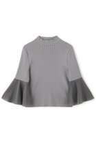 【アドーア/ADORE】のシアーフォルムドニットプルオーバー グレー|ID: prp329100004902348 ipo3291000000036687418