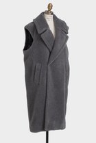 【ヒューエルミュージアム/hueLe Museum】の【STUMBLY】New Silhouette Boa Gilet グレー|ID: prp329100004902353 ipo3291000000036687461