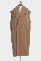 【ヒューエルミュージアム/hueLe Museum】の【STUMBLY】New Silhouette Boa Gilet ベージュ|ID: prp329100004902353 ipo3291000000036687463