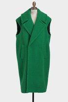 【ヒューエルミュージアム/hueLe Museum】の【STUMBLY】New Silhouette Boa Gilet グリーン|ID: prp329100004902353 ipo3291000000036687464