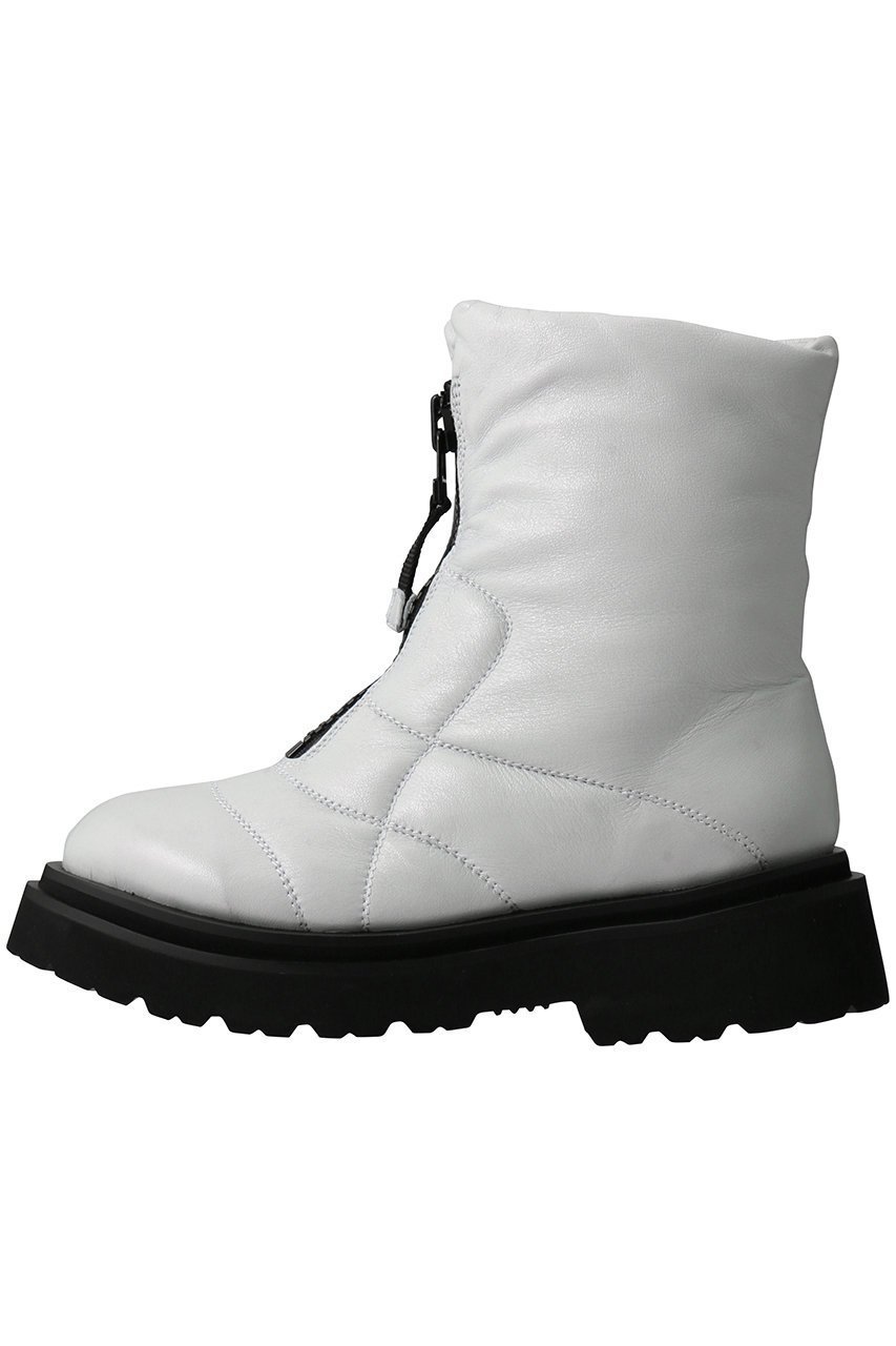 【ピアッカセッテ/ph7+】のパディングショートブーツ インテリア・キッズ・メンズ・レディースファッション・服の通販 founy(ファニー) ファッション Fashion レディースファッション Fashion for Women ショート Short, Short Length デニム Denim, Jeans Material トレンド Trend, Trending Now エレガント 上品 Elegant 厚底 Platform Shoes ホワイト|ID: prp329100004902356 ipo3291000000036687493