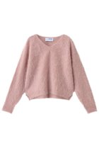 【スリー ドッツ/three dots】のファーカシミヤ プルオーバー ヌードピンク|ID: prp329100004902367 ipo3291000000036687583