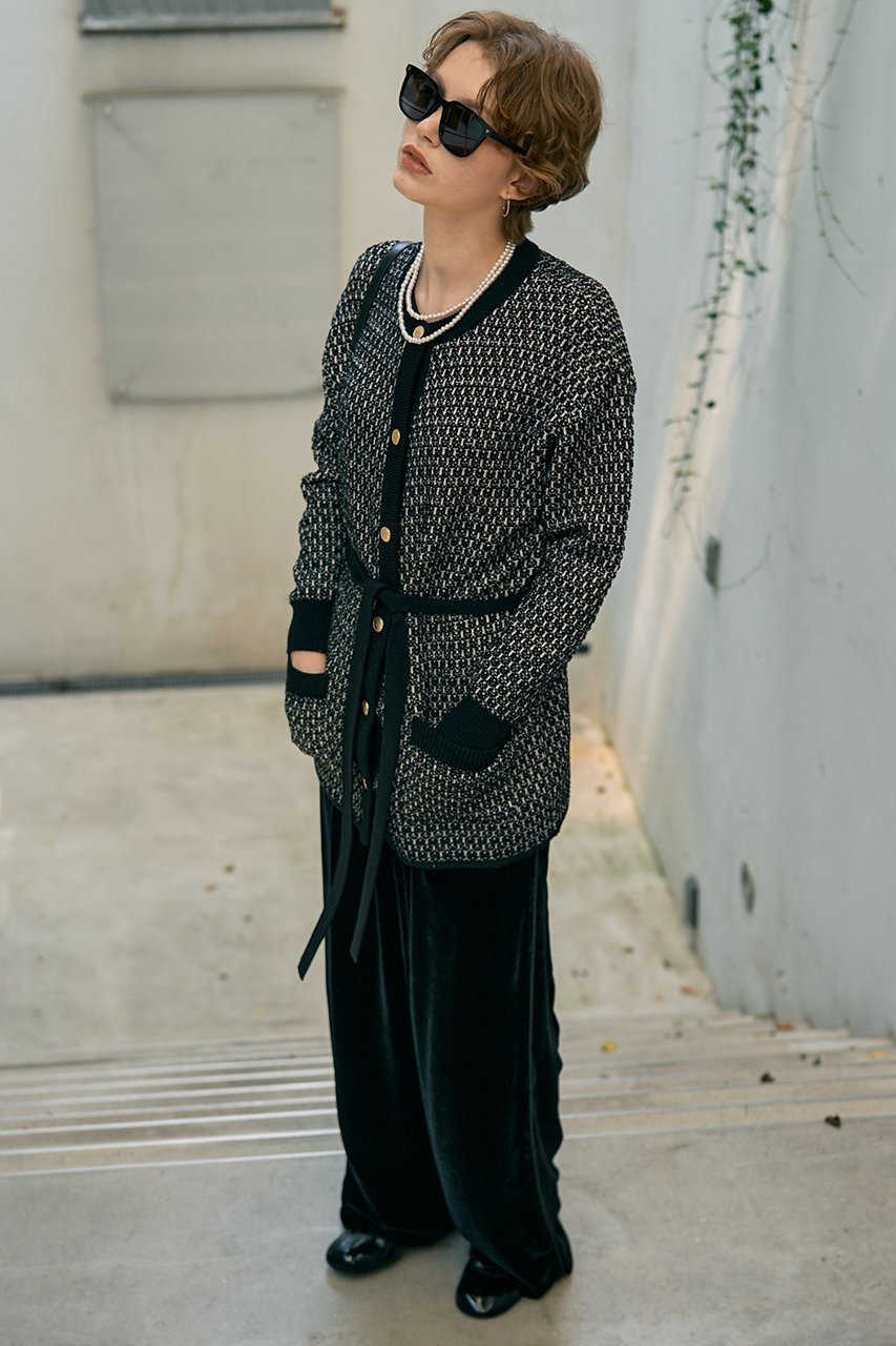 【デザイン ワークス/DESIGN WORKS】の【BEAUVET】シルク混ベロアパンツ 人気、トレンドファッション・服の通販 founy(ファニー) ファッション Fashion レディースファッション Fashion for Women パンツ Pants & Trousers シルク Silk, 100% Silk シンプル Simple, Minimal ジャケット Jacket, Outerwear フランス France, French ブレード Braid, Decorative Trim ベロア Velour, Soft Velvet リュクス Luxury, Elegant, High-End, Chic リラックス Relax, Relaxed Fit other-3|ID: prp329100004902373 ipo3291000000036687638