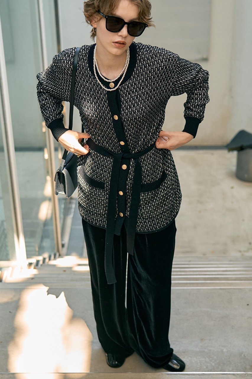 【デザイン ワークス/DESIGN WORKS】の【BEAUVET】シルク混ベロアパンツ 人気、トレンドファッション・服の通販 founy(ファニー) ファッション Fashion レディースファッション Fashion for Women パンツ Pants & Trousers シルク Silk, 100% Silk シンプル Simple, Minimal ジャケット Jacket, Outerwear フランス France, French ブレード Braid, Decorative Trim ベロア Velour, Soft Velvet リュクス Luxury, Elegant, High-End, Chic リラックス Relax, Relaxed Fit other-4|ID: prp329100004902373 ipo3291000000036687639