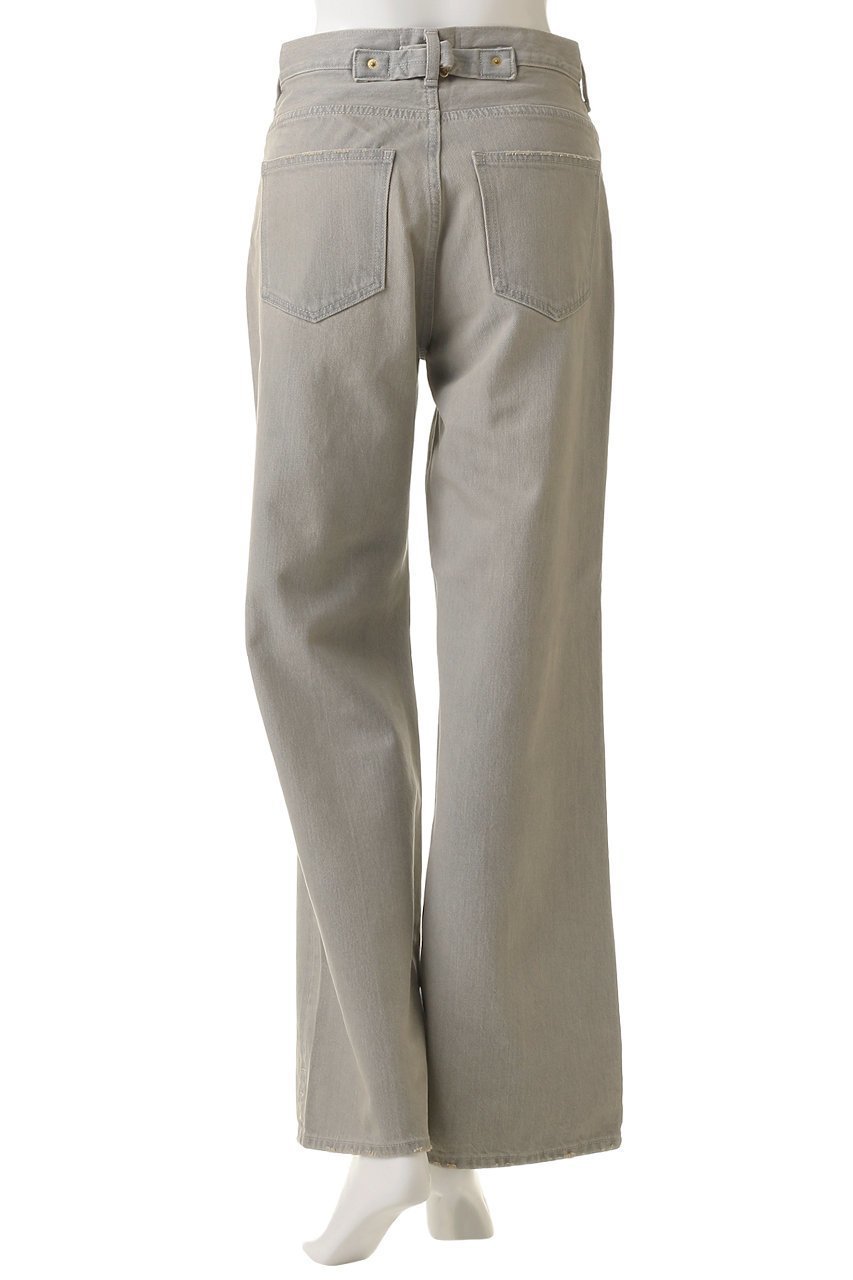 【マルティニーク/martinique】の《別注》【TU ES MON TRESOR】The Topaz デニム 人気、トレンドファッション・服の通販 founy(ファニー) 　ファッション　Fashion　レディースファッション　Fashion for Women　パンツ　Pants & Trousers　デニムパンツ・ジーンズ・美脚デニム　Denim Jeans & Pants　ストレート　Straight, Straight Cut　ダメージ　Distressed, Destroyed　デニム　Denim, Jeans Material　トレンド　Trend, Trending Now　ワイド　Wide, Wide Fit　エレガント 上品　Elegant　再入荷　Restock / Back in Stock　別注　Limited Edition, Custom Order　other-4|ID: prp329100004902379 ipo3291000000036687706