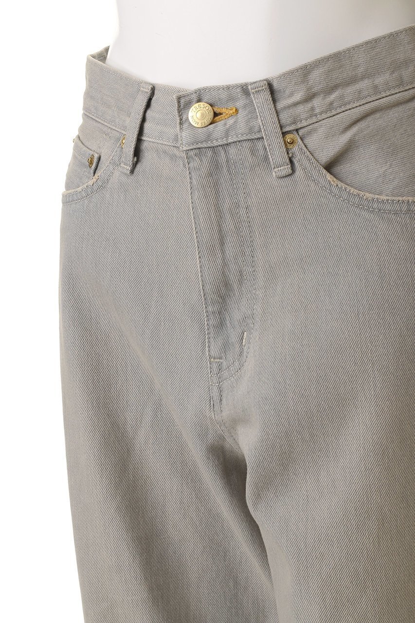 【マルティニーク/martinique】の《別注》【TU ES MON TRESOR】The Topaz デニム 人気、トレンドファッション・服の通販 founy(ファニー) 　ファッション　Fashion　レディースファッション　Fashion for Women　パンツ　Pants & Trousers　デニムパンツ・ジーンズ・美脚デニム　Denim Jeans & Pants　ストレート　Straight, Straight Cut　ダメージ　Distressed, Destroyed　デニム　Denim, Jeans Material　トレンド　Trend, Trending Now　ワイド　Wide, Wide Fit　エレガント 上品　Elegant　再入荷　Restock / Back in Stock　別注　Limited Edition, Custom Order　other-5|ID: prp329100004902379 ipo3291000000036687707