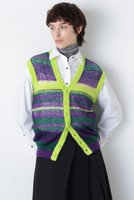 【ヒューエルミュージアム/hueLe Museum】の【STUMBLY】Sheer Mohair Gilet 人気、トレンドファッション・服の通販 founy(ファニー) ファッション Fashion レディースファッション Fashion for Women トップス・カットソー Cut & Sew Tops ニット Knit Tops & Sweaters ベスト&ジレ / 重ね着スタイル Vests & Gilets カジュアルプルオーバー・ニットトップス Pullovers & Knit Tops / Casual Pullovers メッシュ Mesh, Net Fabric ランダム Random, Irregular |ID:prp329100004902389