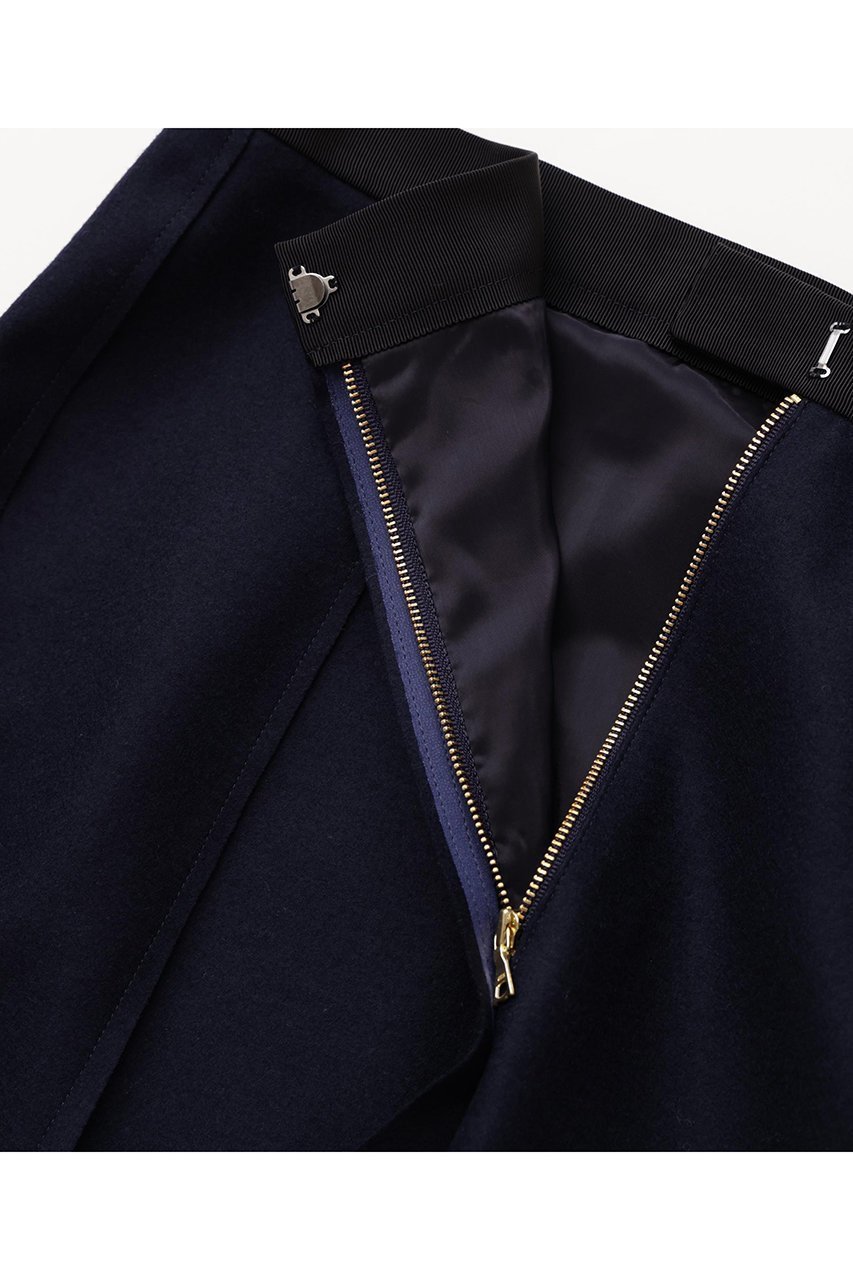 【ヒューエルミュージアム/hueLe Museum】の【STUMBLY】Jersey Melton Skirt 人気、トレンドファッション・服の通販 founy(ファニー) 　ファッション　Fashion　レディースファッション　Fashion for Women　スカート　Skirts　ロングスカート　Long Skirts / Maxi & Midi Skirts　カットオフ　Cut-Off Design　メルトン　Melton, Heavy Wool　ランダム　Random, Irregular　ロング　Long, Long-Length　切替　Switching, Contrast Panel　別注　Limited Edition, Custom Order　other-8|ID: prp329100004902390 ipo3291000000036687849