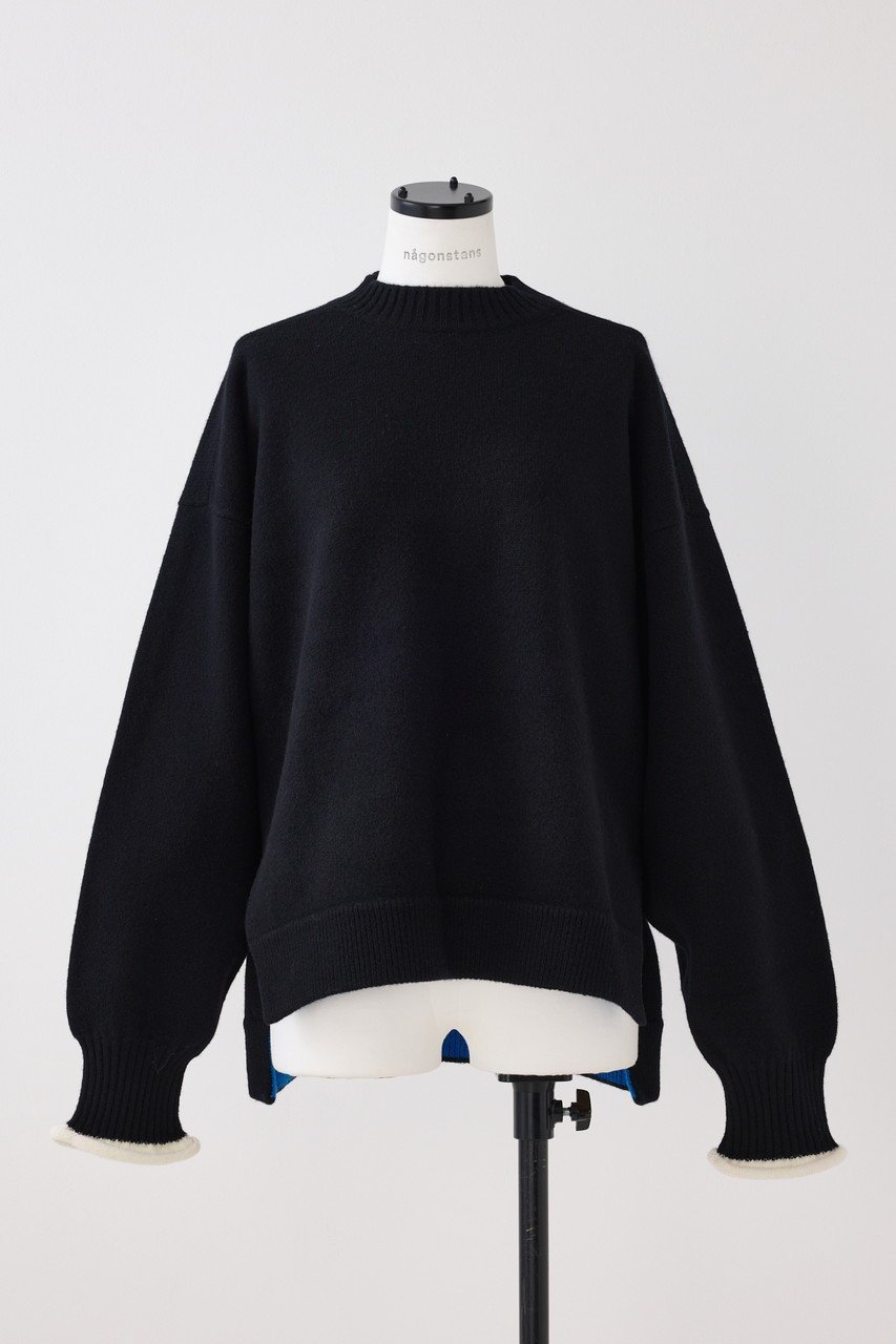 【ナゴンスタンス/nagonstans】のBOX P.O/プルオーバー 人気、トレンドファッション・服の通販 founy(ファニー) 　ファッション　Fashion　レディースファッション　Fashion for Women　トップス・カットソー　Cut & Sew Tops　ニット　Knit Tops & Sweaters　カジュアルプルオーバー・ニットトップス　Pullovers & Knit Tops / Casual Pullovers　スリット　Slit, Slit Detail　バランス　Balance, Style Balance　ボックス　Boxy, Box Shape　 other-1|ID: prp329100004902401 ipo3291000000036687937