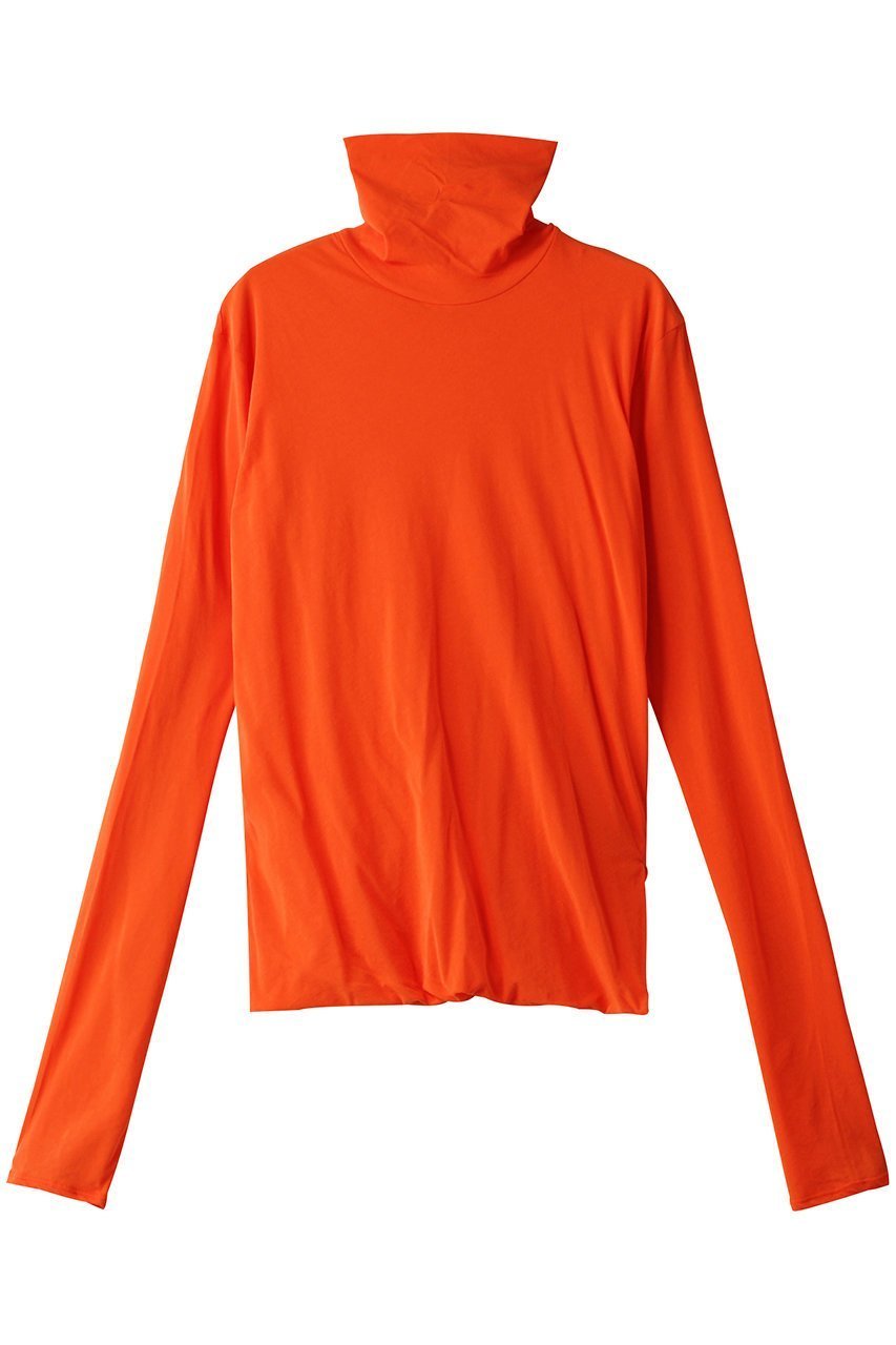 【プレインピープル/PLAIN PEOPLE】のコズモラマタートルネックプルオーバー インテリア・キッズ・メンズ・レディースファッション・服の通販 founy(ファニー) 　ファッション　Fashion　レディースファッション　Fashion for Women　トップス・カットソー　Cut & Sew Tops　ニット　Knit Tops & Sweaters　カジュアルプルオーバー・ニットトップス　Pullovers & Knit Tops / Casual Pullovers　タートルネック・ハイネックトップス　Turtlenecks & High-Neck Tops　インナー　Innerwear　オレンジ　Orange　シンプル　Simple, Minimal　スリット　Slit, Slit Detail　ベーシック　Basic, Essential　オレンジ|ID: prp329100004902408 ipo3291000000036688007