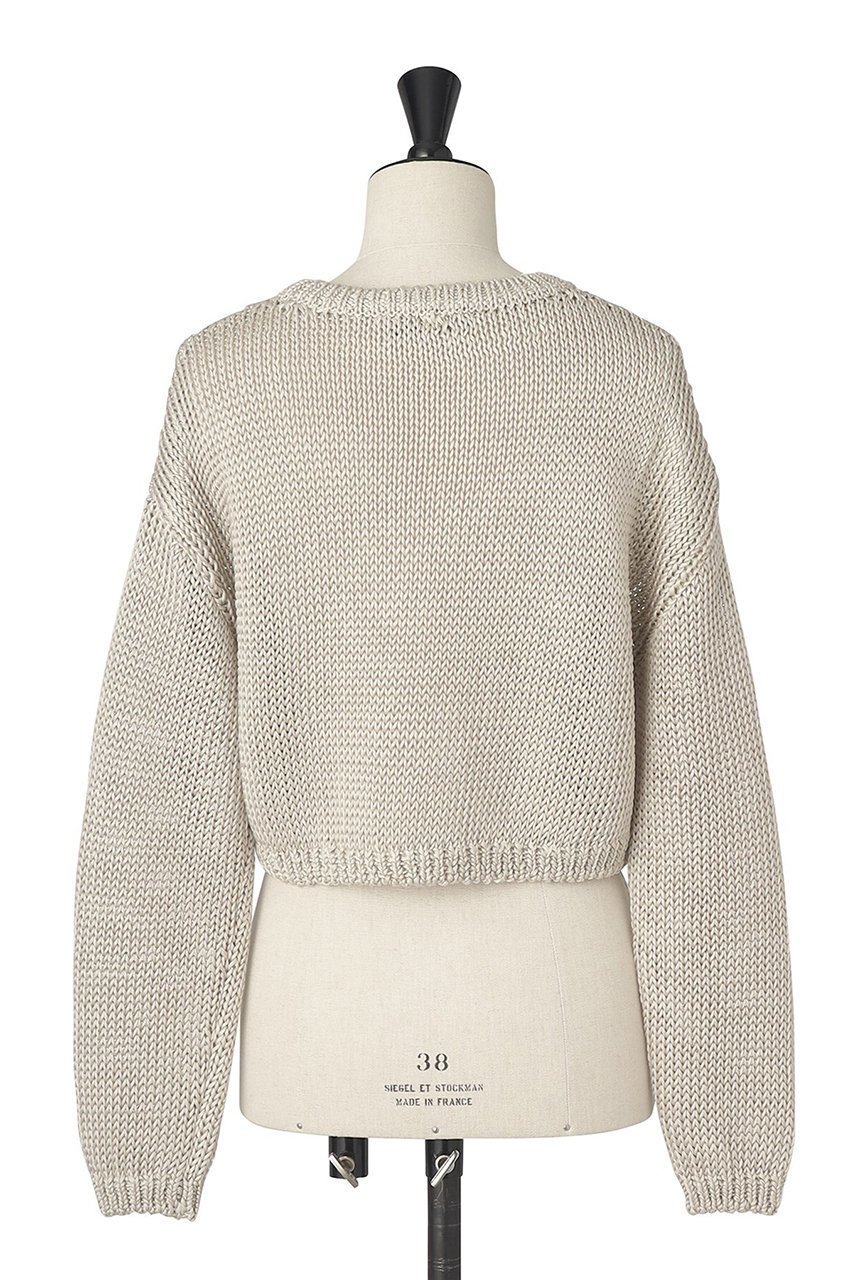 【オブリオ/AUBRIOT】のシルクシャンテ1/1.3 クルーネックニット 人気、トレンドファッション・服の通販 founy(ファニー) 　ファッション　Fashion　レディースファッション　Fashion for Women　トップス・カットソー　Cut & Sew Tops　ニット　Knit Tops & Sweaters　カジュアルプルオーバー・ニットトップス　Pullovers & Knit Tops / Casual Pullovers　コンパクト　Compact, Small Size　シルク　Silk, 100% Silk　モダン　Modern, Contemporary　other-3|ID: prp329100004902411 ipo3291000000036688112