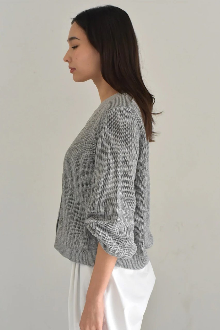 【レリル/lelill】のリサイクルPEギマカーデ 人気、トレンドファッション・服の通販 founy(ファニー) 　ファッション　Fashion　レディースファッション　Fashion for Women　トップス・カットソー　Cut & Sew Tops　ニット　Knit Tops & Sweaters　カーディガン・羽織り　Layered Style Cardigans　カーディガン　Cardigan, Knitwear　ロング　Long, Long-Length　夏　Summer　other-8|ID: prp329100004902412 ipo3291000000036688126