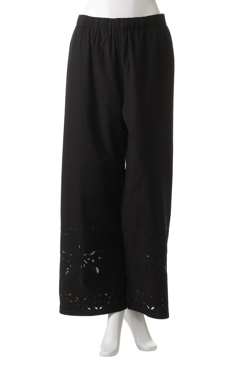 【プレインピープル/PLAIN PEOPLE】のリバースアップリケワイドストレートパンツ 人気、トレンドファッション・服の通販 founy(ファニー) 　ファッション　Fashion　レディースファッション　Fashion for Women　パンツ　Pants & Trousers　シアー　Sheer, See-Through　セットアップ　Set-Up, Coordinated Outfit　ベスト　Vest, Waistcoat　other-2|ID: prp329100004902446 ipo3291000000036688550