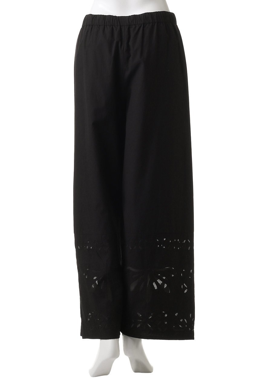 【プレインピープル/PLAIN PEOPLE】のリバースアップリケワイドストレートパンツ 人気、トレンドファッション・服の通販 founy(ファニー) 　ファッション　Fashion　レディースファッション　Fashion for Women　パンツ　Pants & Trousers　シアー　Sheer, See-Through　セットアップ　Set-Up, Coordinated Outfit　ベスト　Vest, Waistcoat　other-4|ID: prp329100004902446 ipo3291000000036688552