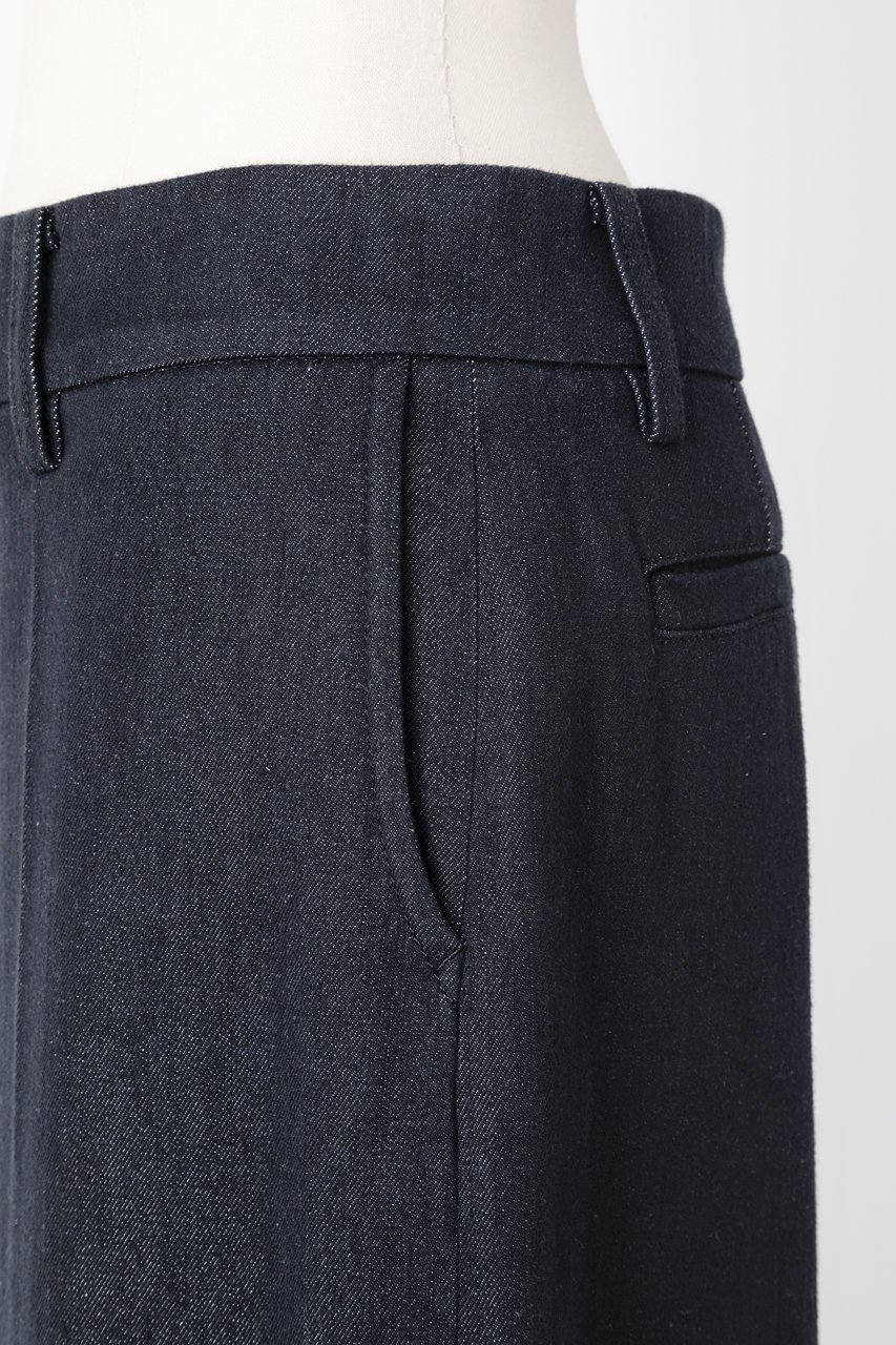 【オーヴィル/EAUVIRE】のワイドレッグパンツ 大人の最旬トレンドファッション＆コーディネート founy(ファウニー) 　ファッション　Fashion　レディースファッション　Fashion for Women　パンツ　Pants & Trousers　シルク　Silk, 100% Silk　ストレッチ　Stretch, Stretchy Fabric　デニム　Denim, Jeans Material　日本製　Made In Japan　other-5|ID: prp329100004902451 ipo3291000000036688589
