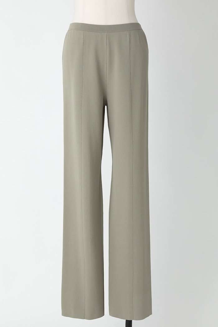 【オーヴィル/EAUVIRE】のシルエットパンツ インテリア・キッズ・メンズ・レディースファッション・服の通販 founy(ファニー) https://founy.com/ ファッション Fashion レディースファッション Fashion for Women パンツ Pants & Trousers コンパクト Compact, Small Size ストレッチ Stretch, Stretchy Fabric パターン Pattern, Design Print ミックス Mix, Mixed Style ミラノリブ Milano Rib, Milano Stitch |ID: prp329100004902452 ipo3291000000036688593