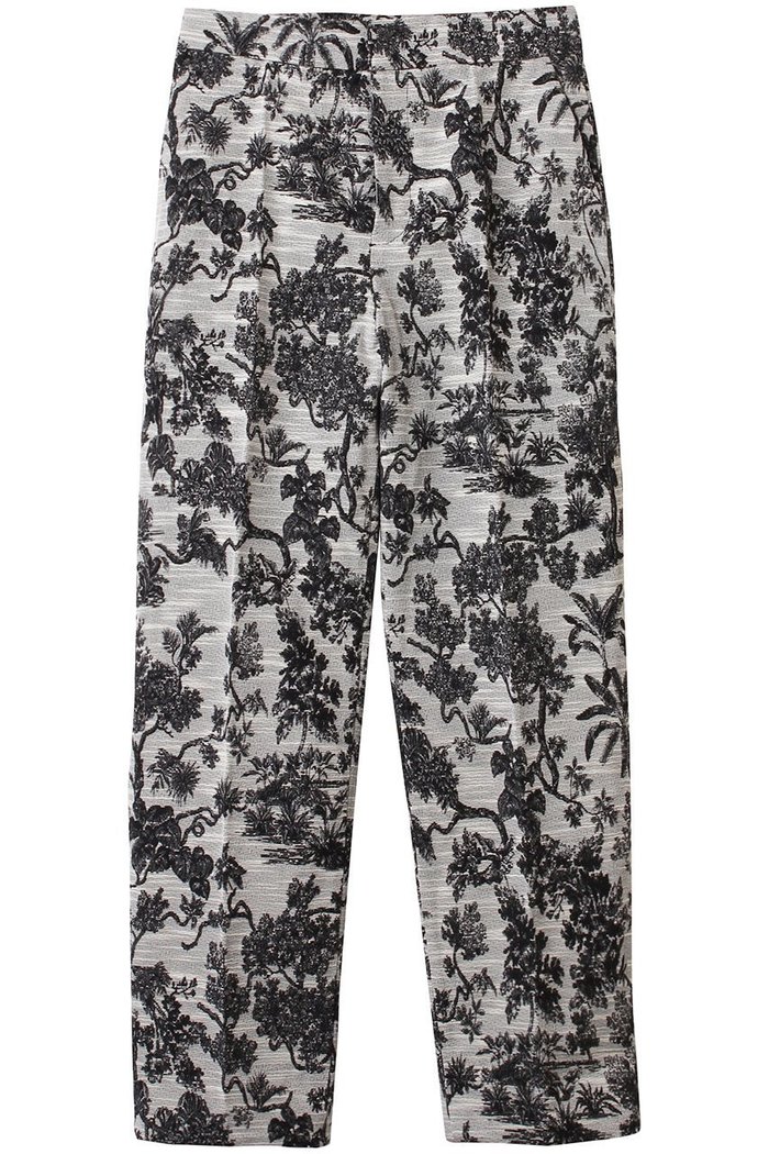 【ジェイドット/j.】のイタリアンジャカードセンタープレスパンツ インテリア・キッズ・メンズ・レディースファッション・服の通販 founy(ファニー) https://founy.com/ ファッション Fashion レディースファッション Fashion for Women パンツ Pants & Trousers イタリア Italy シンプル Simple, Minimal ジャカード／ジャガード Jacquard, Woven Pattern セットアップ Set-Up, Coordinated Outfit センター Center, Center Line ボタニカル Botanical, Floral Pattern エレガント 上品 Elegant |ID: prp329100004902455 ipo3291000000036688618