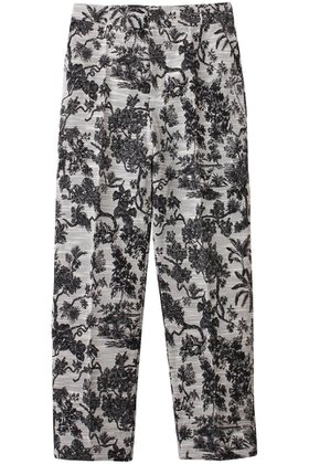 【ジェイドット/j.】 イタリアンジャカードセンタープレスパンツ人気、トレンドファッション・服の通販 founy(ファニー) ファッション Fashion レディースファッション Fashion for Women パンツ Pants & Trousers イタリア Italy シンプル Simple, Minimal ジャカード／ジャガード Jacquard, Woven Pattern セットアップ Set-Up, Coordinated Outfit センター Center, Center Line ボタニカル Botanical, Floral Pattern エレガント 上品 Elegant |ID:prp329100004902455