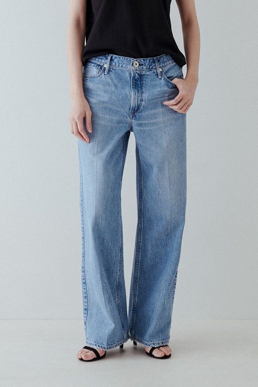【アッパー ハイツ/upper hights】のTHE NIECE MID-RISE ワイドストレートデニムパンツ 大人の最旬トレンドファッション＆コーディネート founy(ファウニー) 　ファッション　Fashion　レディースファッション　Fashion for Women　パンツ　Pants & Trousers　デニムパンツ・ジーンズ・美脚デニム　Denim Jeans & Pants　ストレート　Straight, Straight Cut　デニム　Denim, Jeans Material　人気　Popular, Best Seller　定番　Standard, Basic Item　other-7|ID: prp329100004902461 ipo3291000000036688693