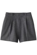 【アルアバイル/allureville】のメルトンショートパンツ 人気、トレンドファッション・服の通販 founy(ファニー) ファッション Fashion レディースファッション Fashion for Women パンツ Pants & Trousers ショートパンツ・ハーフパンツ High-Waisted & Relaxed Shorts ショート Short, Short Length センター Center, Center Line トレンド Trend, Trending Now フロント Front, Front Design メルトン Melton, Heavy Wool ロング Long, Long-Length A/W・秋冬 Autumn/Winter thumbnail グレー|ID: prp329100004902480 ipo3291000000036688900