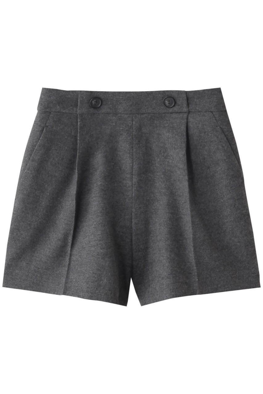 【アルアバイル/allureville】のメルトンショートパンツ インテリア・キッズ・メンズ・レディースファッション・服の通販 founy(ファニー) ファッション Fashion レディースファッション Fashion for Women パンツ Pants & Trousers ショートパンツ・ハーフパンツ High-Waisted & Relaxed Shorts ショート Short, Short Length センター Center, Center Line トレンド Trend, Trending Now フロント Front, Front Design メルトン Melton, Heavy Wool ロング Long, Long-Length A/W・秋冬 Autumn/Winter グレー|ID: prp329100004902480 ipo3291000000036688900