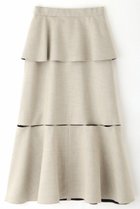 【アドーア/ADORE】のドライハイブリッドスカート 人気、トレンドファッション・服の通販 founy(ファニー) ファッション Fashion レディースファッション Fashion for Women スカート Skirts ロングスカート Long Skirts / Maxi & Midi Skirts フレア Flare, Flared ロング Long, Long-Length thumbnail ベージュ|ID: prp329100004902494 ipo3291000000036689029