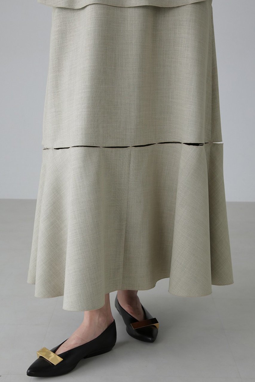 【アドーア/ADORE】のドライハイブリッドスカート 人気、トレンドファッション・服の通販 founy(ファニー) 　ファッション　Fashion　レディースファッション　Fashion for Women　スカート　Skirts　ロングスカート　Long Skirts / Maxi & Midi Skirts　フレア　Flare, Flared　ロング　Long, Long-Length　other-5|ID: prp329100004902494 ipo3291000000036689033