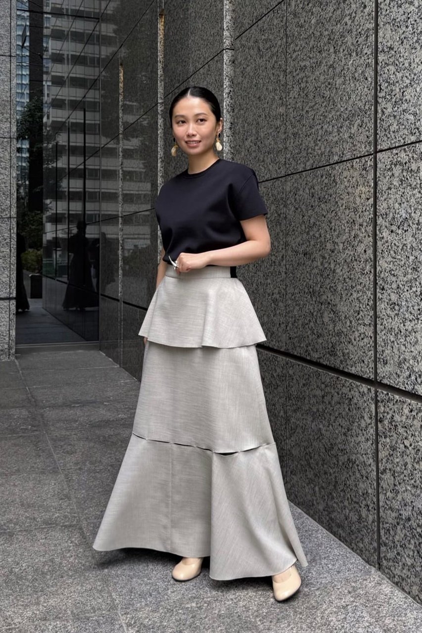 【アドーア/ADORE】のドライハイブリッドスカート 人気、トレンドファッション・服の通販 founy(ファニー) 　ファッション　Fashion　レディースファッション　Fashion for Women　スカート　Skirts　ロングスカート　Long Skirts / Maxi & Midi Skirts　フレア　Flare, Flared　ロング　Long, Long-Length　other-8|ID: prp329100004902494 ipo3291000000036689036