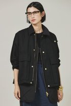 【カレンソロジー/Curensology】のコットンワークブルゾン 人気、トレンドファッション・服の通販 founy(ファニー) ファッション Fashion レディースファッション Fashion for Women アウター Coat / Outerwear Collection レディースジャケット・軽アウター Jackets ブルゾンジャケット・スポーティアウター Blouson Jackets インナー Innerwear キルティング Quilted, Quilting サテン Satin, Glossy Fabric ショート Short, Short Length ジャケット Jacket, Outerwear バランス Balance, Style Balance フロント Front, Front Design ブルゾン Blouson, Bomber Jacket ベスト Vest, Waistcoat ポケット Pocket, Pocket Detail ワーク Workwear, Utility Style ヴィンテージ Vintage Style thumbnail ブラック|ID: prp329100004902501 ipo3291000000036689120